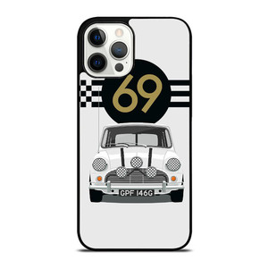 MINI COOPER WHITE 69 iPhone Case Cover MINI COOPER WHITE 69 iPhone Case Cover