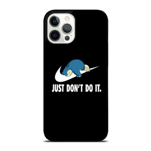 NIKE SNORLAX JUST DONT DO IT iPhone Case Cover NIKE SNORLAX JUST DONT DO IT iPhone Case Cover