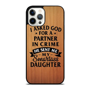 PARTNER IN CRIME DAUGHTER iPhone Case Cover PARTNER IN CRIME DAUGHTER iPhone Case Cover