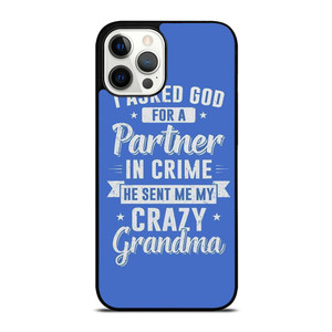 PARTNER IN CRIME GRANDMA 2 iPhone Case Cover PARTNER IN CRIME GRANDMA 2 iPhone Case Cover