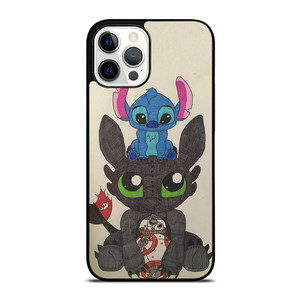 TOOTHLESS AND STITCH iPhone Case Cover TOOTHLESS AND STITCH iPhone Case Cover