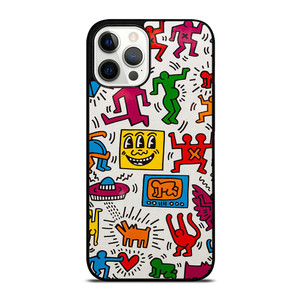 KEITH HARING PATTERN iPhone Case Cover KEITH HARING PATTERN iPhone Case Cover