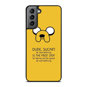 JAKE DOG QUOTE Samsung Galaxy Case Cover JAKE DOG QUOTE Samsung Galaxy Case Cover