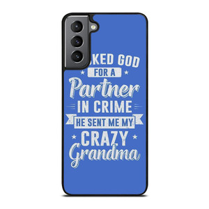 PARTNER IN CRIME GRANDMA 2 Samsung Galaxy Case Cover PARTNER IN CRIME GRANDMA 2 Samsung Galaxy Case Cover