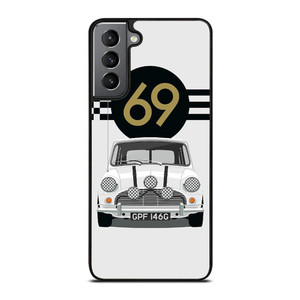 MINI COOPER WHITE 69 Samsung Galaxy Case Cover MINI COOPER WHITE 69 Samsung Galaxy Case Cover