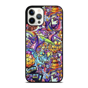 FIGMENT EPCOT DISNEY COLLAGE iPhone Case Cover FIGMENT EPCOT DISNEY COLLAGE iPhone Case Cover