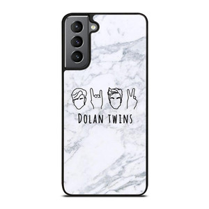 DOLAN TWINS MARBLE LOGO Samsung Galaxy Case Cover DOLAN TWINS MARBLE LOGO Samsung Galaxy Case Cover