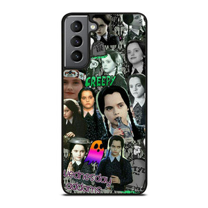 WEDNESDAY ADDAMS COLLAGE Samsung Galaxy Case Cover WEDNESDAY ADDAMS COLLAGE Samsung Galaxy Case Cover