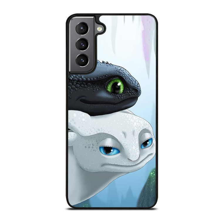 TOOTHLESS LIGHT FURY 1 Samsung Galaxy Case Cover