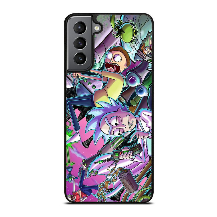 RICK AND MORTY FINE Samsung Galaxy Case Cover