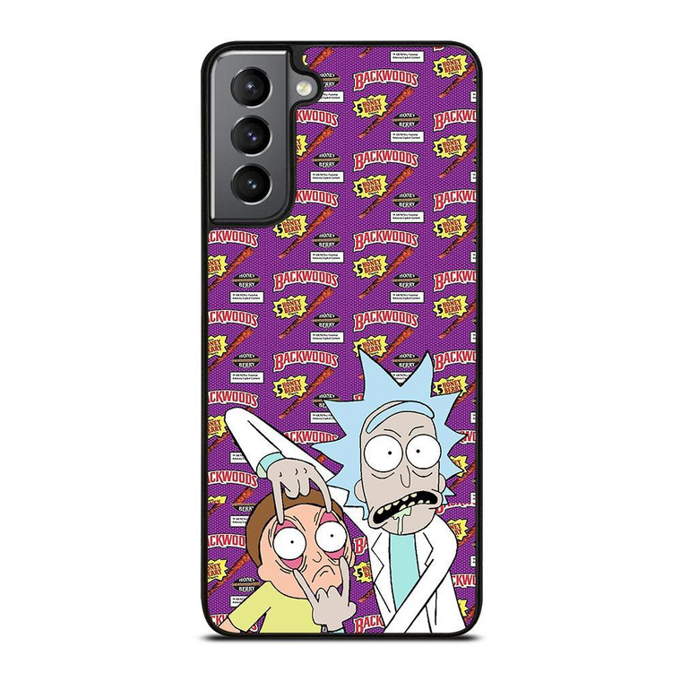 RICK AND MORTY BACKWOODS ONLY Samsung Galaxy Case Cover