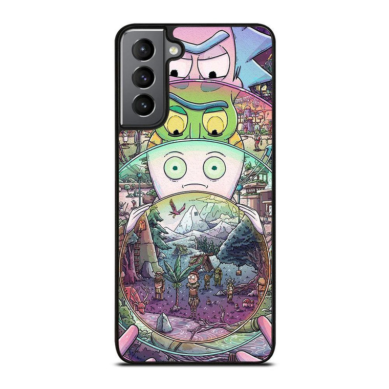 RICK AND MORTY ART 2 Samsung Galaxy Case Cover