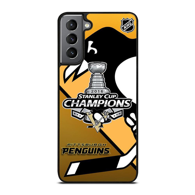 PITTSBURGH PENGUINS 2016 CHAMP Samsung Galaxy Case Cover