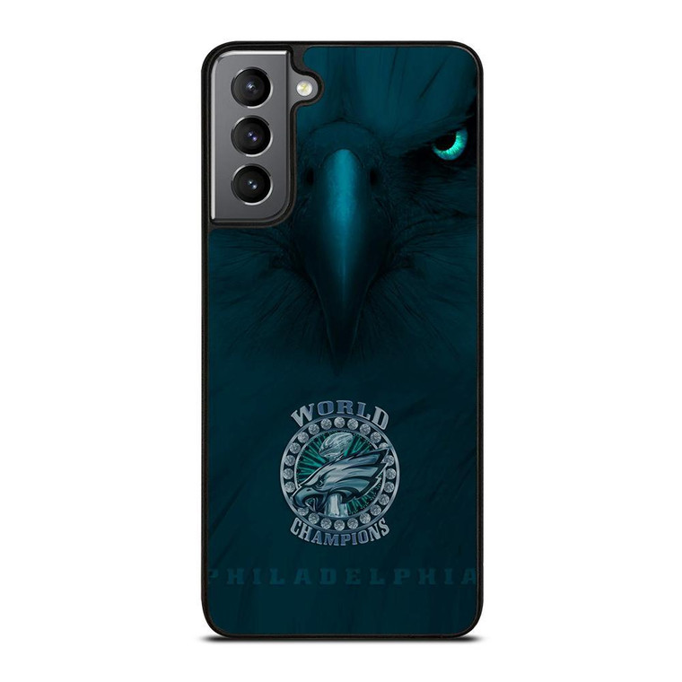 PHILADELPHIA EAGLES WORLD CHAMPION Samsung Galaxy Case Cover