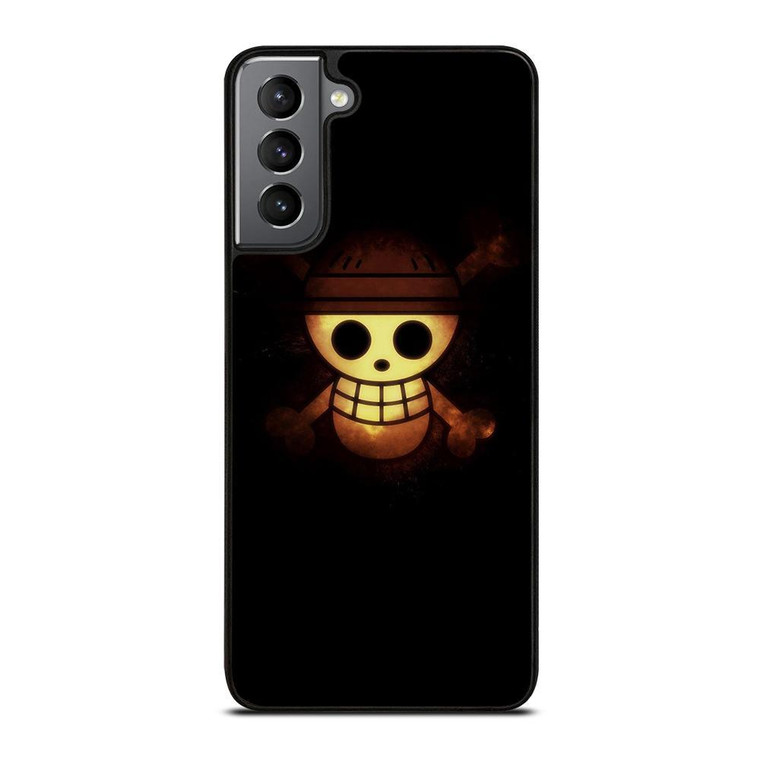 ONE PIECE STRAW HAT GOLD LOGO Samsung Galaxy Case Cover