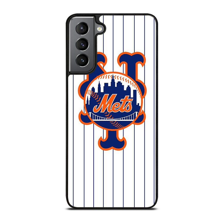 NEW YORK METS STRIPE Samsung Galaxy Case Cover