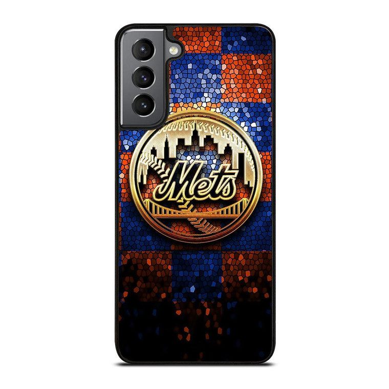 NEW YORK METS GOLD LOGO Samsung Galaxy Case Cover