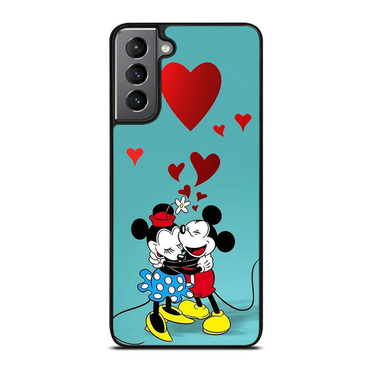 MICKEY AND MINNIE MOUSE HUG Samsung Galaxy Case Cover