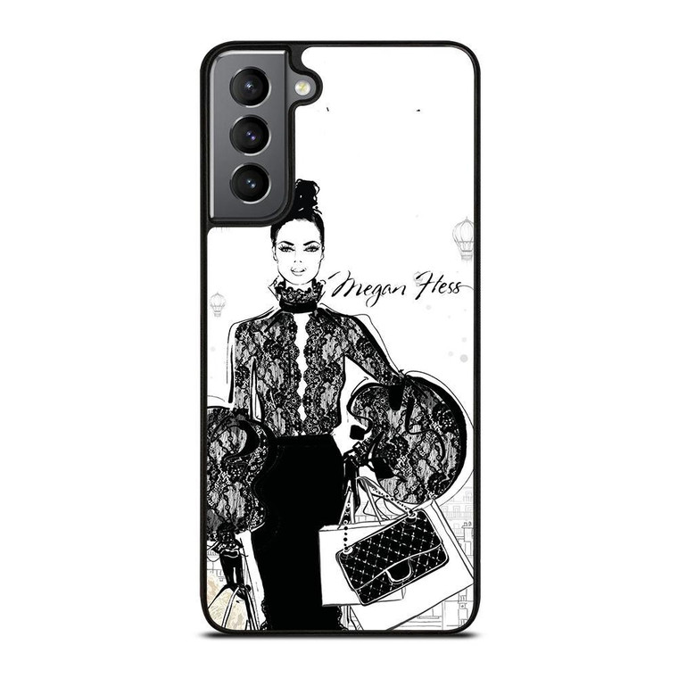 MEGAN HESS FASHION 4 Samsung Galaxy Case Cover