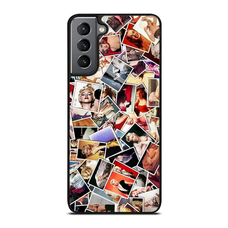 MARILYN MONROE POSE COLLAGE Samsung Galaxy Case Cover