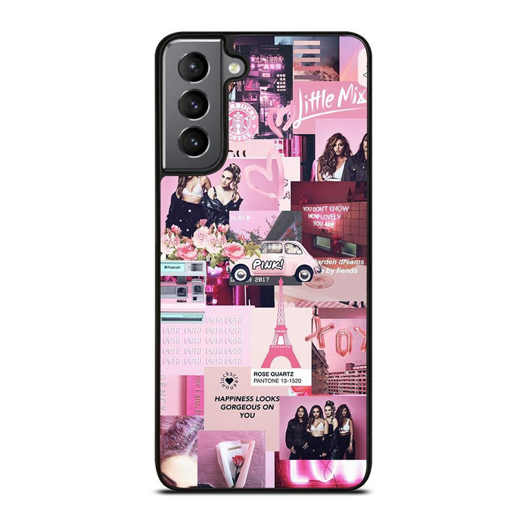 LITTLE MIX PINK COLLAGE Samsung Galaxy Case Cover