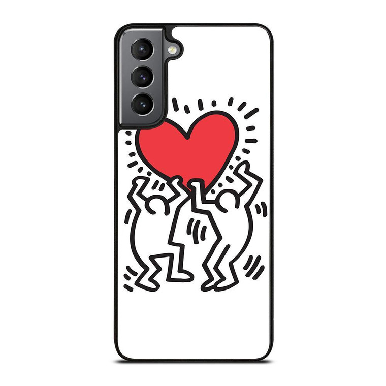 KEITH HARING LOVE 2 Samsung Galaxy Case Cover