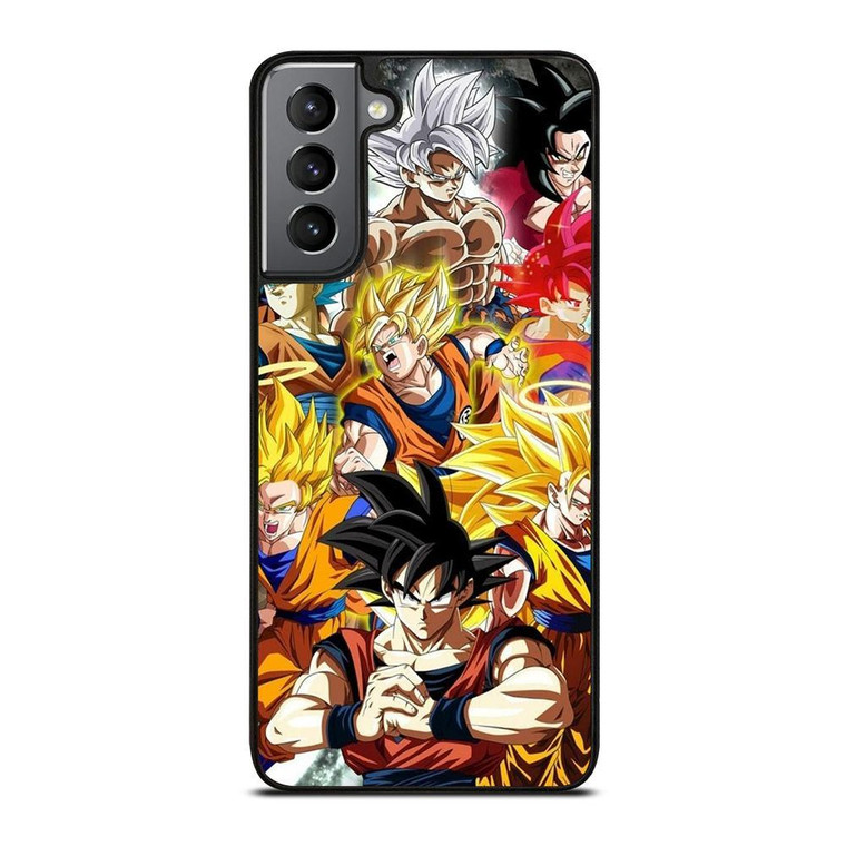 GOKU DRAGON BALL ALL SUPER SAIYAN Samsung Galaxy Case Cover