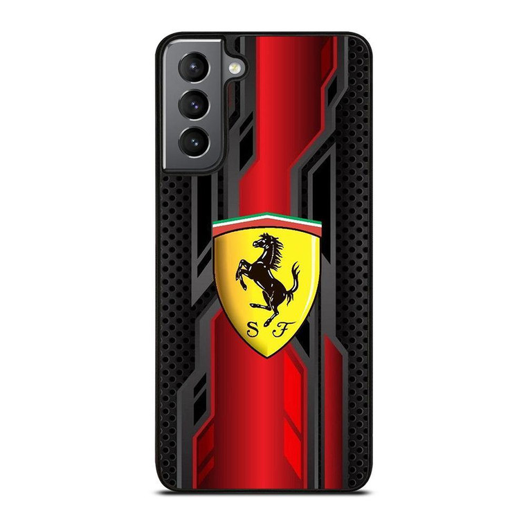 FERRARI RED LOGO Samsung Galaxy Case Cover
