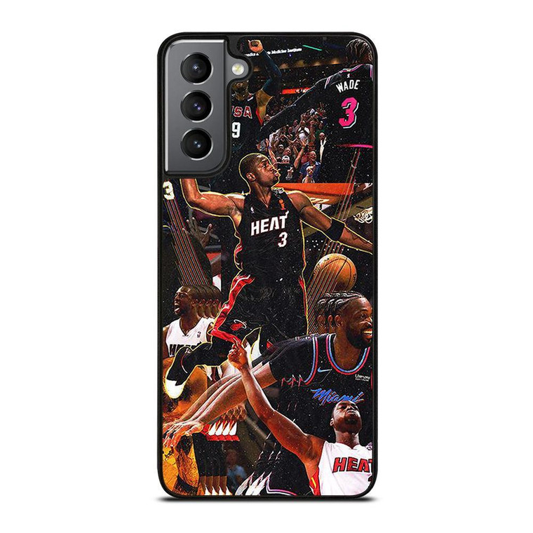DWYANE WADE COLLAGE Samsung Galaxy Case Cover