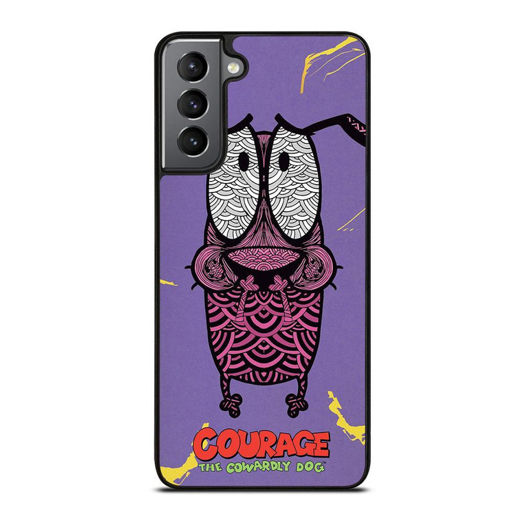 COURAGE THE COWARDLY DOG FEAR Samsung Galaxy Case Cover