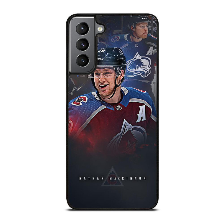 COLORADO AVALANCHE NATHAN MACKINNON Samsung Galaxy Case Cover
