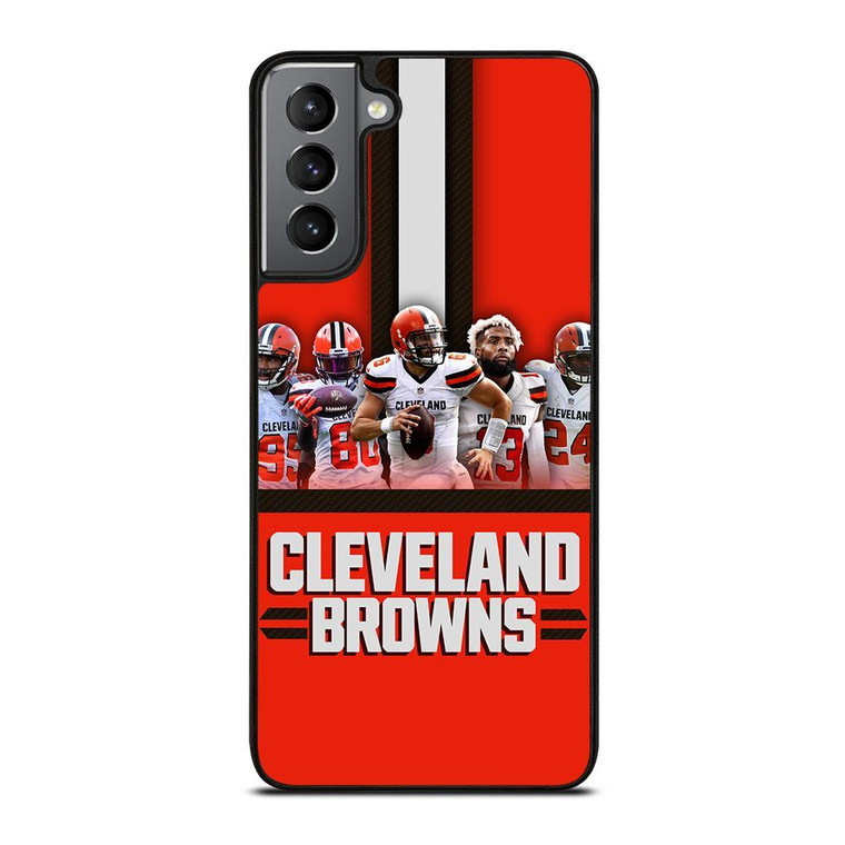 CLEVELAND BROWNS SQUAD Samsung Galaxy Case Cover