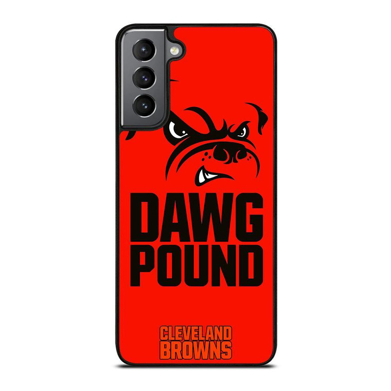 CLEVELAND BROWNS DAWG Samsung Galaxy Case Cover