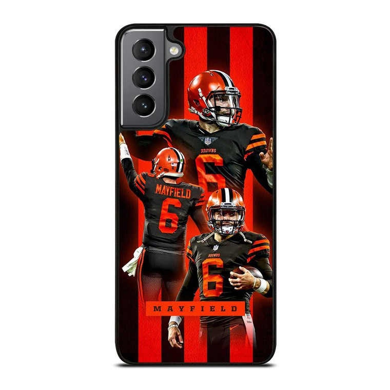 CLEVELAND BROWNS BAKER MAYFIELD 6 Samsung Galaxy Case Cover