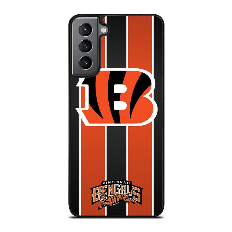 CINCINNATI BENGALS STRIPE Samsung Galaxy Case Cover