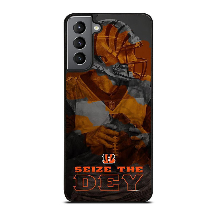 CINCINNATI BENGALS SEIZE Samsung Galaxy Case Cover