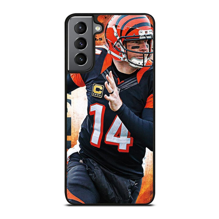 CINCINNATI BENGALS ANDY DALTON Samsung Galaxy Case Cover