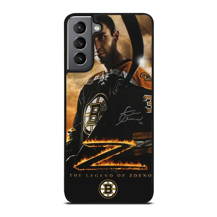 BOSTON BRUINS LEGEND ZDENO CHARA Samsung Galaxy Case Cover