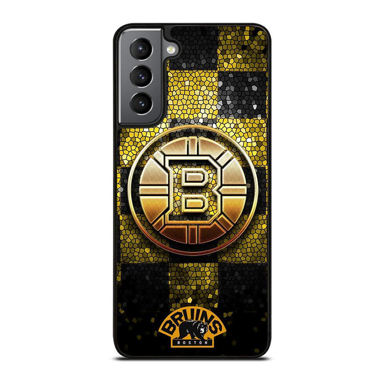 BOSTON BRUINS GOLD LOGO Samsung Galaxy Case Cover
