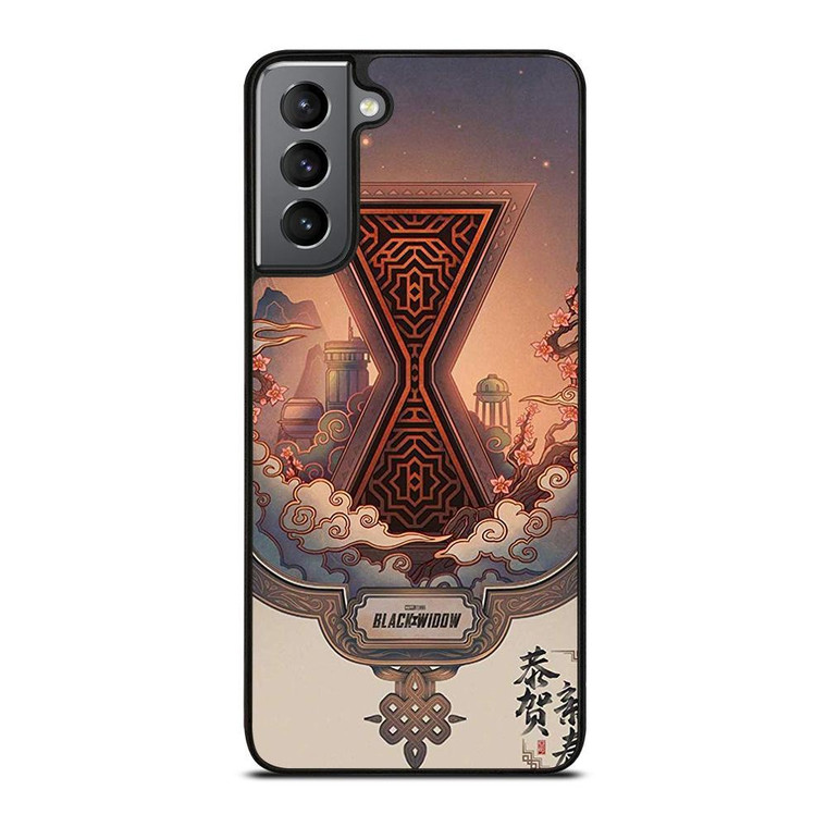 BLACK WIDOW LOGO ETERNAL Samsung Galaxy Case Cover
