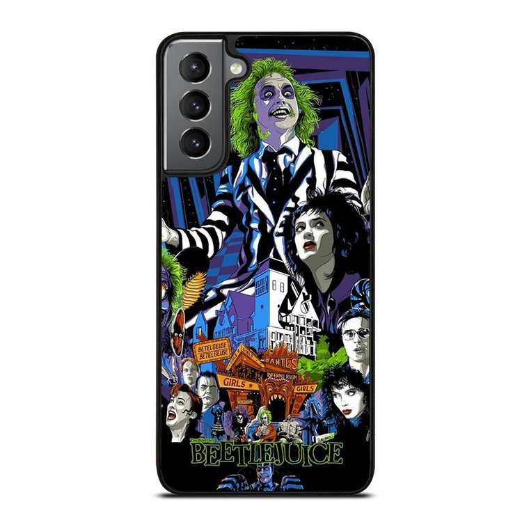 BEETLEJUICE TIM BURTON CARTOON Samsung Galaxy Case Cover