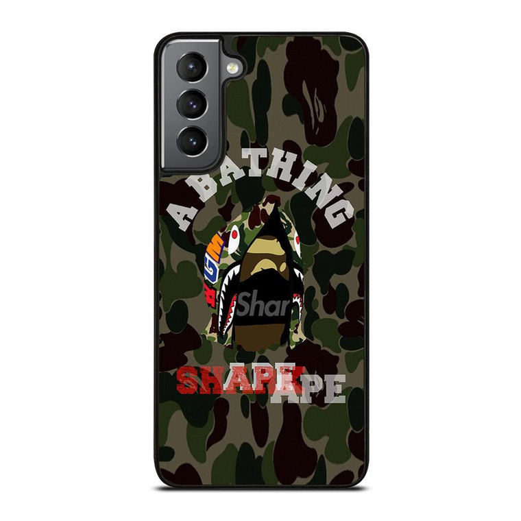 BAPE SHARK CAMO Samsung Galaxy Case Cover