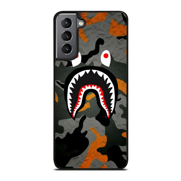 BAPE SHARK CAMO 1 Samsung Galaxy Case Cover