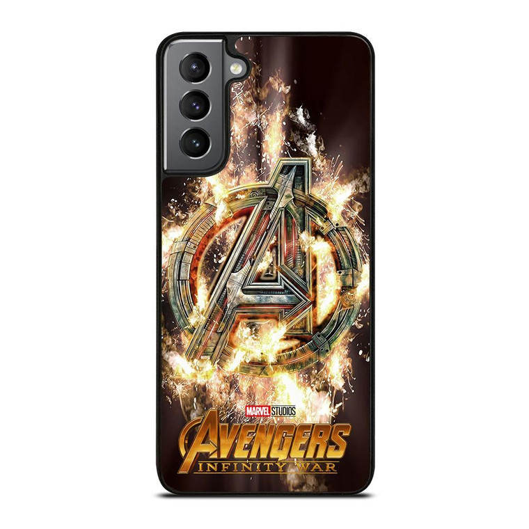 AVENGERS INFINITY WAR LOGO Samsung Galaxy Case Cover