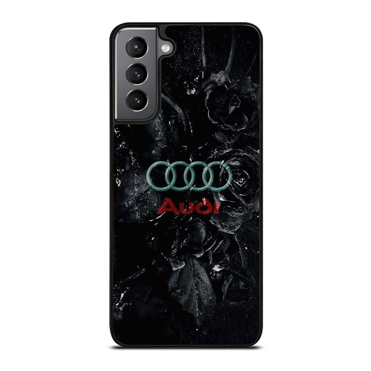 AUDI FLOWER LOGO Samsung Galaxy Case Cover