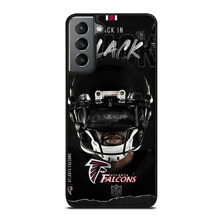 ATLANTA FALCONS BLACK Samsung Galaxy Case Cover