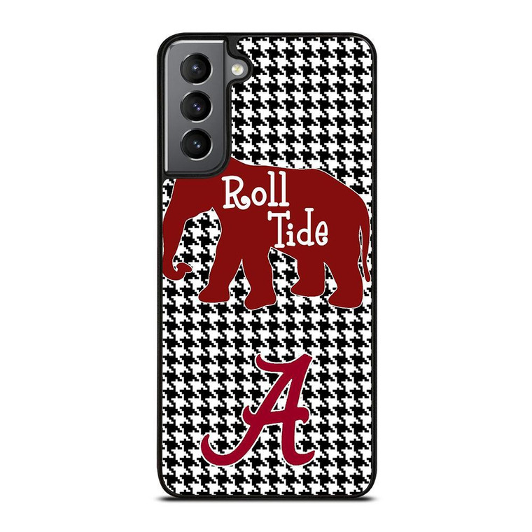 ALABAMA CRIMSON TIDE HOUNDSTOOTH Samsung Galaxy Case Cover