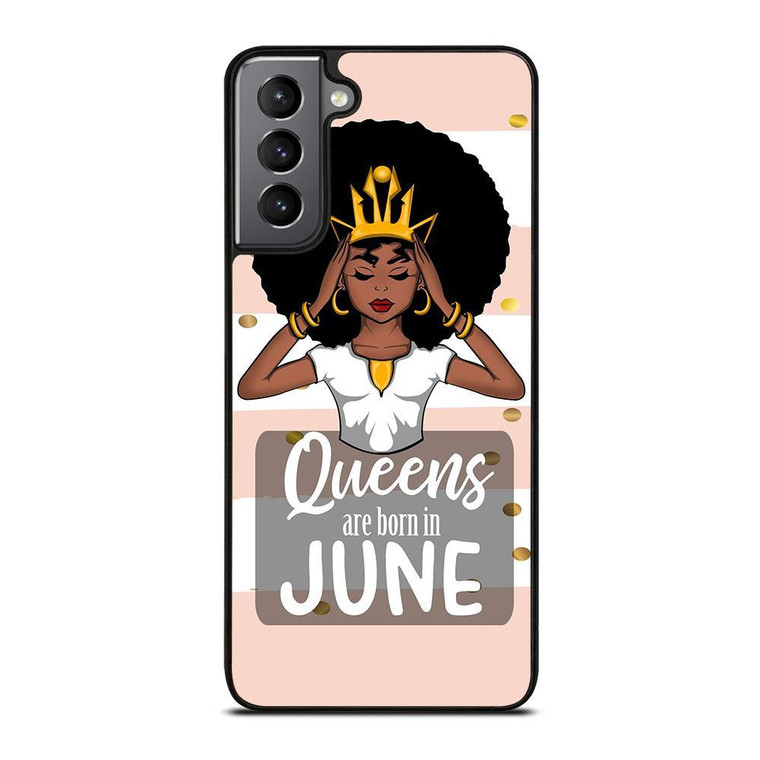 2BUNZ MELANIN POPPIN' ABA QUEEN Samsung Galaxy Case Cover