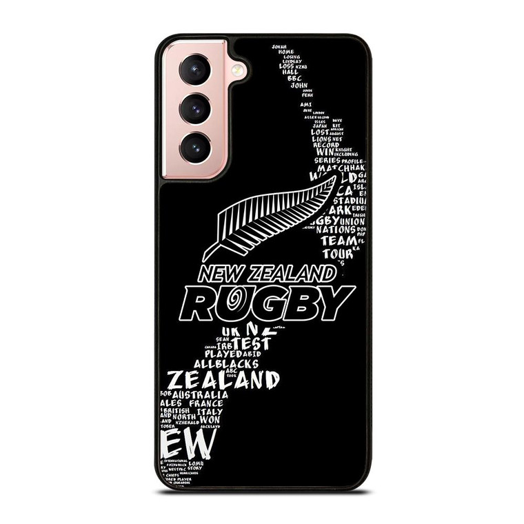 ALL BLACKS NEW ZEALAND RUGBY TEAM 2 Samsung Galaxy Case Cover