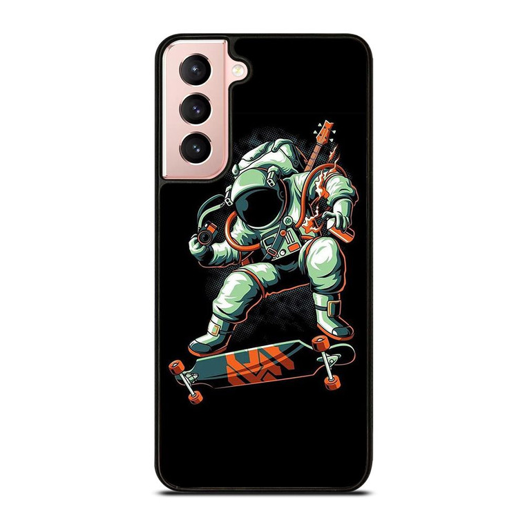 ASTRONAUT SKATEBOARDER CARTOON 1 Samsung Galaxy Case Cover